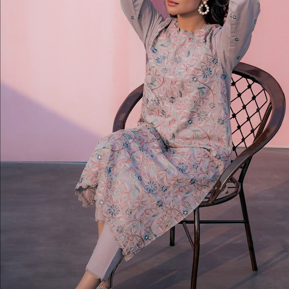 2 piece Pakistani/Indian Shalwar kameez suit NWT - image 5